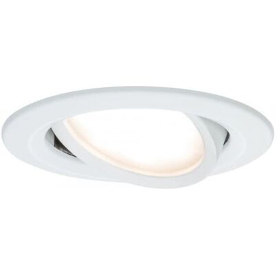 Paulmann Nova Coin indbygningsspot - Justerbar, 6W, 470lm Paulmann Nova Coin indbygningsspot - Justerbar, 6W, 470lm