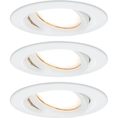 Paulmann 93682 Wbudowana LED-lampa - Regulowana, IP65, 3x6W Paulmann 93682 Wbudowana LED-lampa - Regulowana, IP65, 3x6W