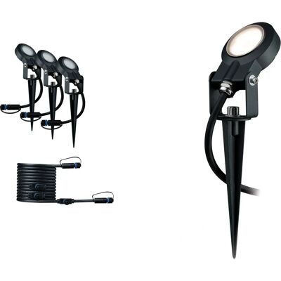 Iluminación exterior de Paulmann - 18W, Anthracita, Resistente a la intemperie Iluminación exterior de Paulmann - 18W, Anthracita, Resistente a la intemperie