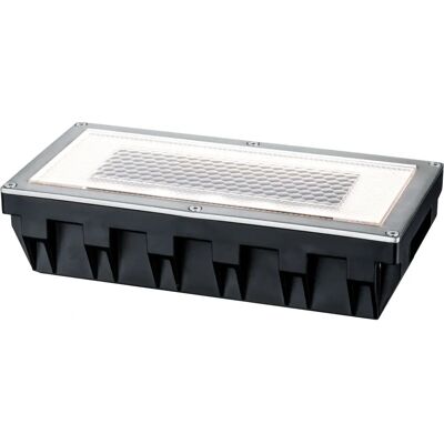 Paulmann 93775 Luz de suelo solar de acero inoxidable - Impermeable IP67 Paulmann 93775 Luz de suelo solar de acero inoxidable - Impermeable IP67
