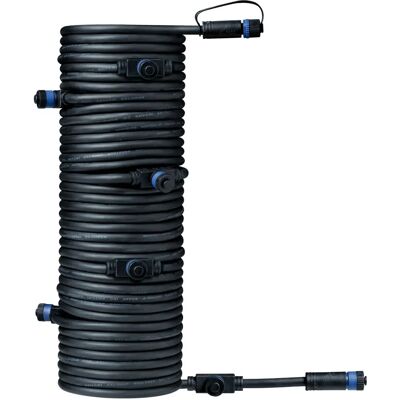 Paulmann 939.31 Outdoor Plug & Shine 15m Cable with 7 Outputs Paulmann 939.31 Outdoor Plug & Shine 15m Cable with 7 Outputs
