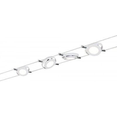 Paulmann 94105 Lámpara de suspensión - Sistema RoundMac 4 focos - Blanco mate Paulmann 94105 Lámpara de suspensión - Sistema RoundMac 4 focos - Blanco mate