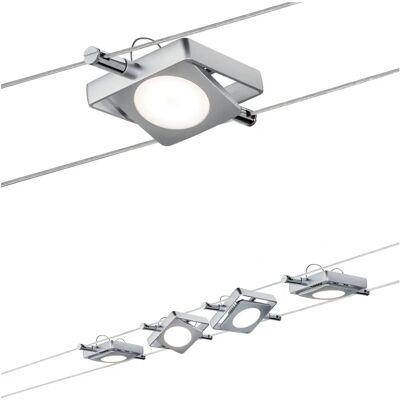 Paulmann 94107 Spot de trilho LED - Sistema LED para parede e teto Paulmann 94107 Spot de trilho LED - Sistema LED para parede e teto