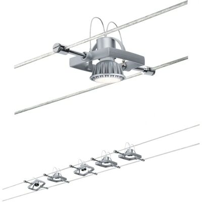 Paulmann Mac II - Flexibelt belysningssystem med 5 spot Paulmann Mac II - Flexibelt belysningssystem med 5 spot