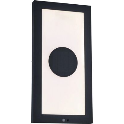 Lampada da Parete Esterna Paulmann - Taija Solare con Sensore 600x300 - LED 1.8W Lampada da Parete Esterna Paulmann - Taija Solare con Sensore 600x300 - LED 1.8W