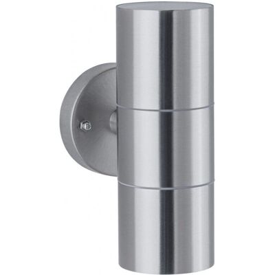 Paulmann Acero Inoxidable Luz de Pared Exterior Flame GU10 LED 10 W - Lámpara de Pared Paulmann Acero Inoxidable Luz de Pared Exterior Flame GU10 LED 10 W - Lámpara de Pared