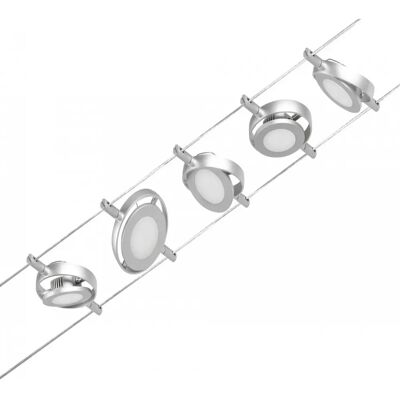 Paulmann 94414 LED Spotsystem - Justerbart, Metal Paulmann 94414 LED Spotsystem - Justerbart, Metal