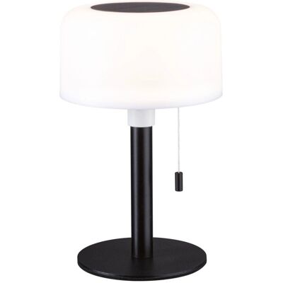 Lampa stołowa solarna Paulmann Bartja - LED 1,6W, Dimmable, Czarna Lampa stołowa solarna Paulmann Bartja - LED 1,6W, Dimmable, Czarna