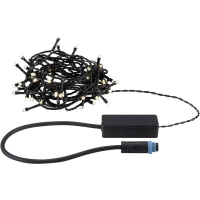 Paulmann Yuna LED-Lichterkette Schwarz 12,4 m 114 LEDs - Außenbeleuchtung Paulmann Yuna LED-Lichterkette Schwarz 12,4 m 114 LEDs - Außenbeleuchtung