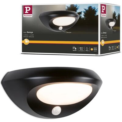 Paulmann Solar LED Außenwandleuchte - Bewegungsmelder, IP44, 3000K Paulmann Solar LED Außenwandleuchte - Bewegungsmelder, IP44, 3000K