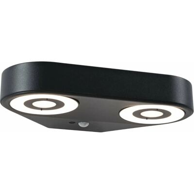 Paulmann Outdoor Silma LED Wall Light - Motion Detection - 15W - Anthracite Paulmann Outdoor Silma LED Wall Light - Motion Detection - 15W - Anthracite