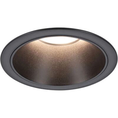 Paulmann 94871 Schwarze Deckenleuchte - 6W Dimmbar LED Einbau Paulmann 94871 Schwarze Deckenleuchte - 6W Dimmbar LED Einbau