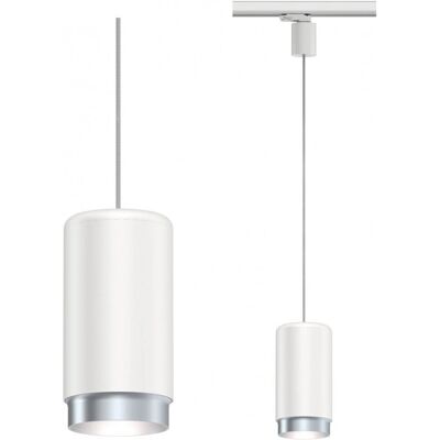 Paulmann ProRail3 Lampa wisząca Corus, E27, max 50W, regulowana, biała - System oświetleniowy Paulmann ProRail3 Lampa wisząca Corus, E27, max 50W, regulowana, biała - System oświetleniowy