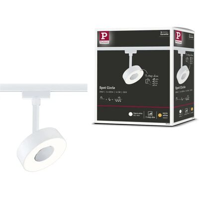 Paulmann URail LED Schienenspot - Signalweiß - 3-Stufen-Dimmung Paulmann URail LED Schienenspot - Signalweiß - 3-Stufen-Dimmung