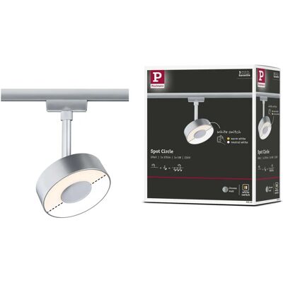 Paulmann LED URail Spot Circle 5W White Switch - Beleuchtungssystem Paulmann LED URail Spot Circle 5W White Switch - Beleuchtungssystem