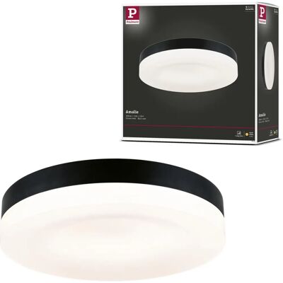 Paulmann Amalie Schwarze 2700K Dimmbare LED Deckenleuchte - Deckenlampe Paulmann Amalie Schwarze 2700K Dimmbare LED Deckenleuchte - Deckenlampe