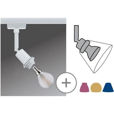 Paulmann Weiß URail Spot - Max 20W E14 - System Licht Paulmann Weiß URail Spot - Max 20W E14 - System Licht