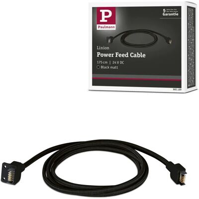 Paulmann 98189 Linion Czarny Kabel - Akcesorium oświetleniowe Paulmann 98189 Linion Czarny Kabel - Akcesorium oświetleniowe