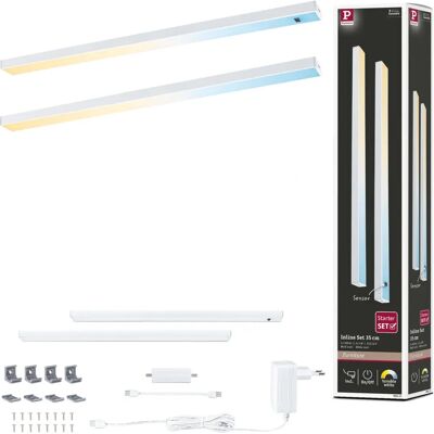 Paulmann LED Unterschrankleuchte - 2x4W, Weiß matt, Tunable White Paulmann LED Unterschrankleuchte - 2x4W, Weiß matt, Tunable White