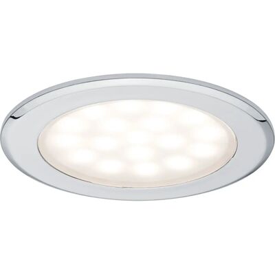 Paulmann 99920 Wkład LED do zabudowy - Okrągły, 2x2,5W, Chrom Paulmann 99920 Wkład LED do zabudowy - Okrągły, 2x2,5W, Chrom