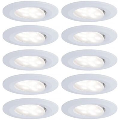 Paulmann Wbudowane światło LED Calla 6,5W Białe - Okrągłe IP65 Paulmann Wbudowane światło LED Calla 6,5W Białe - Okrągłe IP65