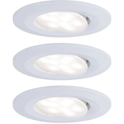 Paulmann Calla Round LED Recessed Light - 6W, White Paulmann Calla Round LED Recessed Light - 6W, White