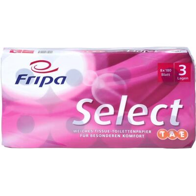Fripa Weiches 3-lagiges Toilettenpapier - 48 Rollen Fripa Weiches 3-lagiges Toilettenpapier - 48 Rollen