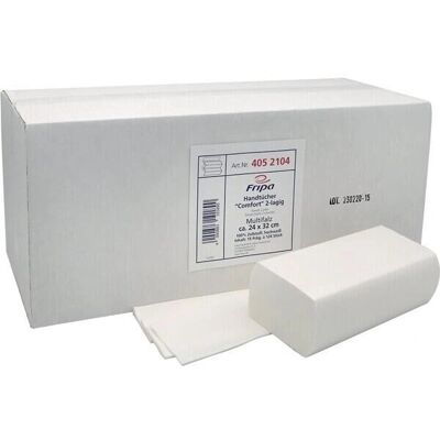 FRIPA Papierhandtücher 4052104 Comfort Interfold - 2-lagig - 1860 Tücher FRIPA Papierhandtücher 4052104 Comfort Interfold - 2-lagig - 1860 Tücher