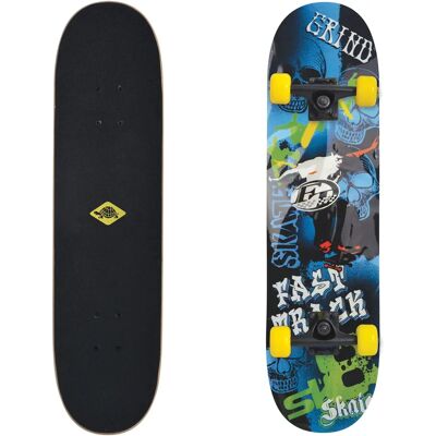 Schildkröt Slider 31" Skateboard - konkav, 9-lagiges Ahorn, Komplett, Schwarz Schildkröt Slider 31" Skateboard - konkav, 9-lagiges Ahorn, Komplett, Schwarz