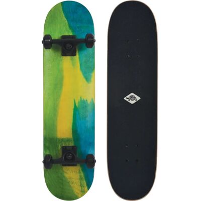 Skateboard Schildkröt Bigflip 31 - Design Splash, 7 plis d'érable - Publicité Skateboard Schildkröt Bigflip 31 - Design Splash, 7 plis d'érable - Publicité