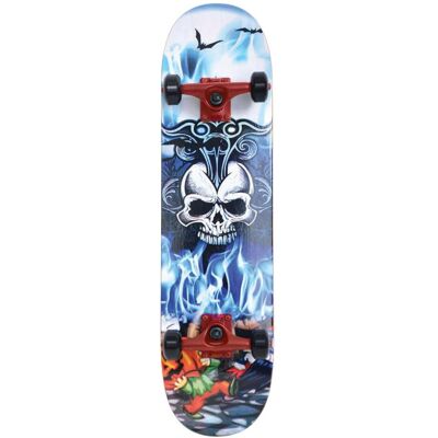Skateboard en érable Schildkröt - 31 pouces double kick - Ville/Extérieur Skateboard en érable Schildkröt - 31 pouces double kick - Ville/Extérieur