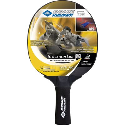 Pala da ping pong Donic Sensation 500 - Per principianti e bambini Pala da ping pong Donic Sensation 500 - Per principianti e bambini