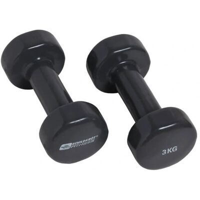 Schildkröt Fitness 960007 Hantla - 3kg - Szara Schildkröt Fitness 960007 Hantla - 3kg - Szara