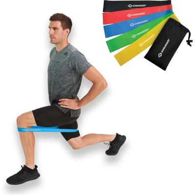 Cinture di Resistenza Schildkröt - Set da 5 - Multicolore - Unisex - Fitness Cinture di Resistenza Schildkröt - Set da 5 - Multicolore - Unisex - Fitness
