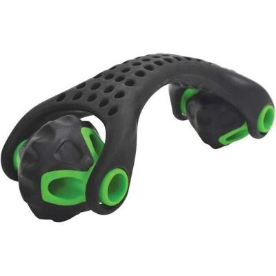 Schildkröt Ergonomischer Massagerolle - 19cm Polypropylen - Schwarz/Grün Schildkröt Ergonomischer Massagerolle - 19cm Polypropylen - Schwarz/Grün