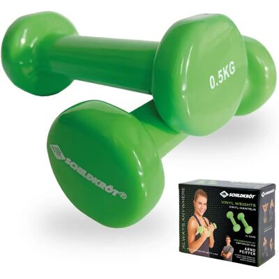 Manubri in vinile Schildkröt 0,5kg - Attrezzatura fitness Manubri in vinile Schildkröt 0,5kg - Attrezzatura fitness