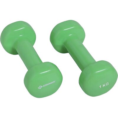 Haltères en vinyle Schildkröt 2x1kg - Équipement de fitness Haltères en vinyle Schildkröt 2x1kg - Équipement de fitness