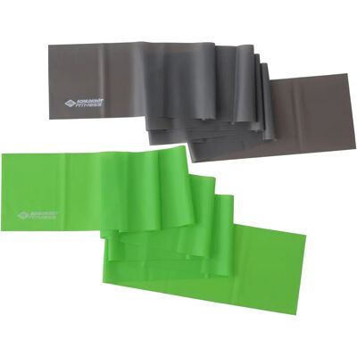 Fascia da esercizio Schildkröt Fitness 960220 - Resistenza leggera - Resistenza media - Verde, Grigio Fascia da esercizio Schildkröt Fitness 960220 - Resistenza leggera - Resistenza media - Verde, Grigio