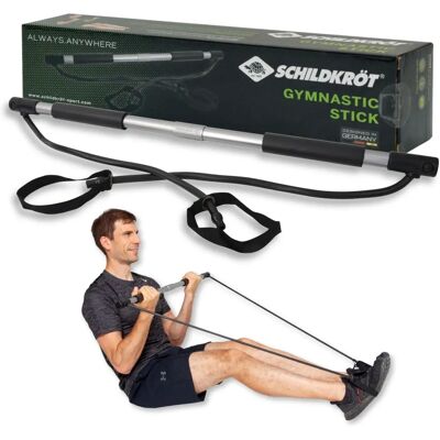Schildkröt Fitness Stick - Silber/Schwarz, 80cm, Komplettset Schildkröt Fitness Stick - Silber/Schwarz, 80cm, Komplettset