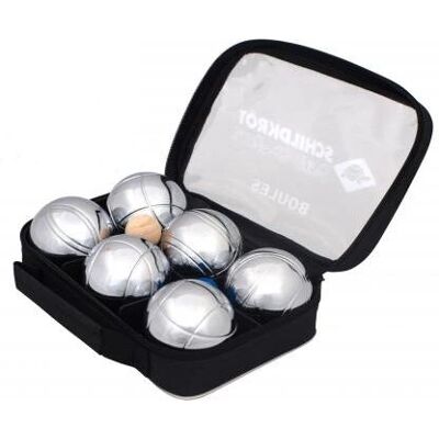 Schildkröt Funsports - Jeu de Boules en Métal - Boule, Boccia, Petanque - 970011 - Publicité Schildkröt Funsports - Jeu de Boules en Métal - Boule, Boccia, Petanque - 970011 - Publicité