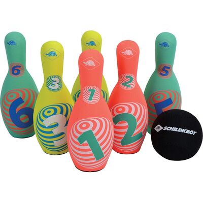 Schildkröt Neopren-Kegel Bowling-Set für drinnen & draußen Schildkröt Neopren-Kegel Bowling-Set für drinnen & draußen