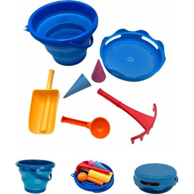 Schildkröt 970244 Sandspielzeug - Kompaktes 7in1 Spielset Schildkröt 970244 Sandspielzeug - Kompaktes 7in1 Spielset