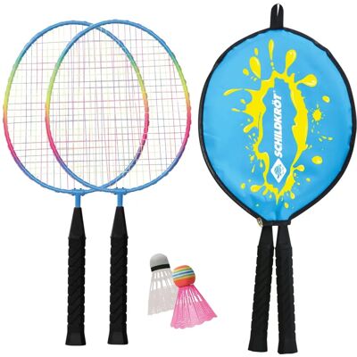 Ensemble de badminton junior Schildkrot - Raquettes & volants pour enfants - Publicité Ensemble de badminton junior Schildkrot - Raquettes & volants pour enfants - Publicité