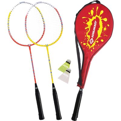 Set de Badminton Schildkröt 2 Joueurs - Rouge - Publicité Set de Badminton Schildkröt 2 Joueurs - Rouge - Publicité