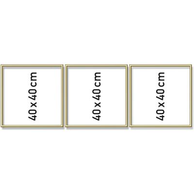 Schipper Goldener Triptychon Bilderrahmen - 120x40cm Schipper Goldener Triptychon Bilderrahmen - 120x40cm