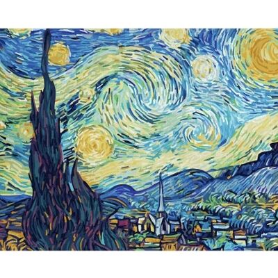 Schipper Vincent van Gogh Stjärnhimmel Färgläggningsbok - Bilder för Färgläggning Schipper Vincent van Gogh Stjärnhimmel Färgläggningsbok - Bilder för Färgläggning
