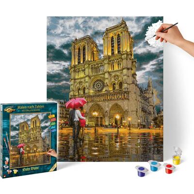 Notre Dame Målarset - Schipper, Premium, Färgglatt, 40x50cm Notre Dame Målarset - Schipper, Premium, Färgglatt, 40x50cm