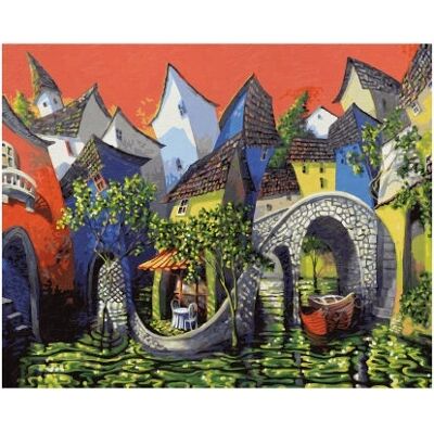 Schipper 609130823 Malset - Holiday Memories - 40x50cm Schipper 609130823 Malset - Holiday Memories - 40x50cm