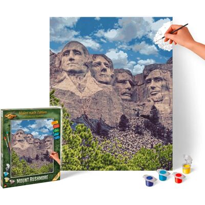 Schipper Kleur op Nummer Mount Rushmore - Steden & Monumenten Schipper Kleur op Nummer Mount Rushmore - Steden & Monumenten
