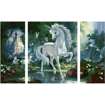 Schipper 609260866 Eenhoorn Kleurset - Triptyque Kunstwerk Schipper 609260866 Eenhoorn Kleurset - Triptyque Kunstwerk